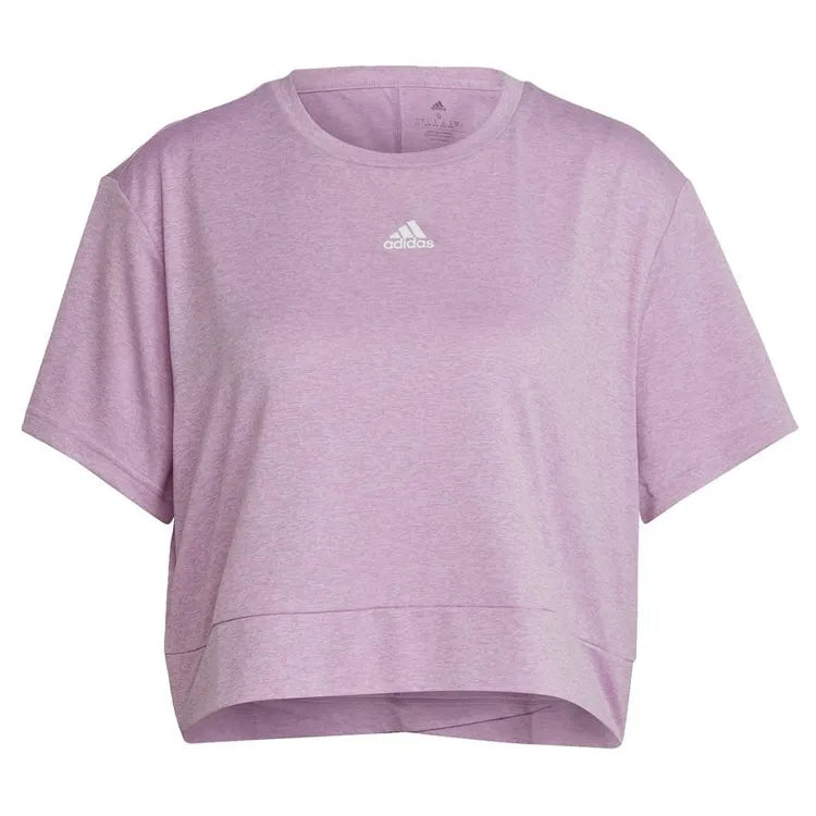 Tricou Adidas Crop Roz-Lila Femei