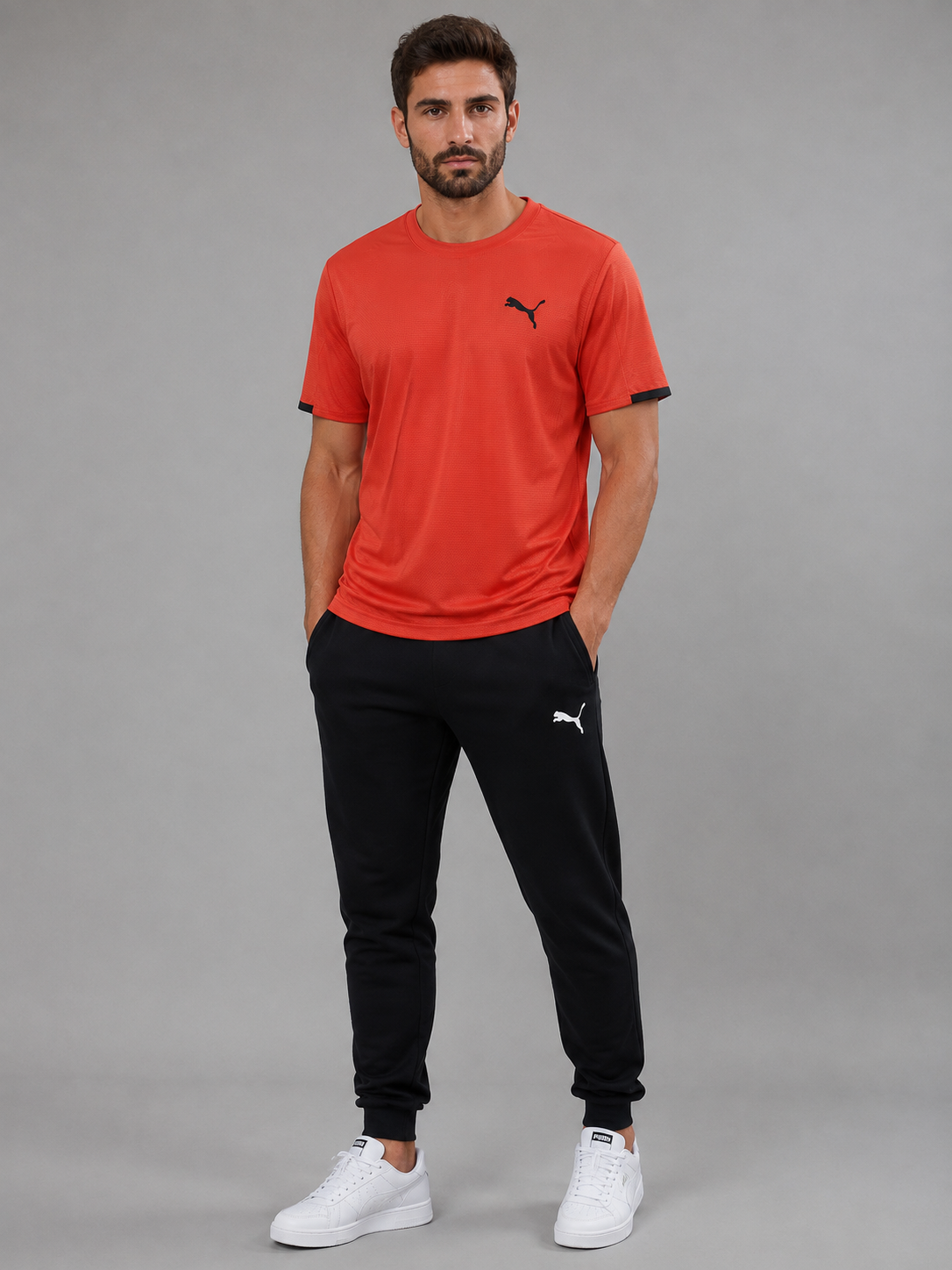 Tricou Sport Puma Training Roșu Bărbați