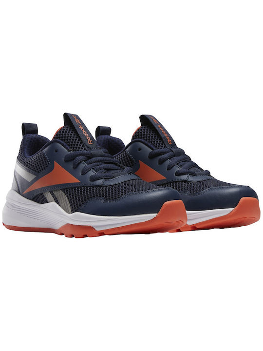 Sneakers Reebok Sport Bleumarin Unisex cu Accente Portocalii