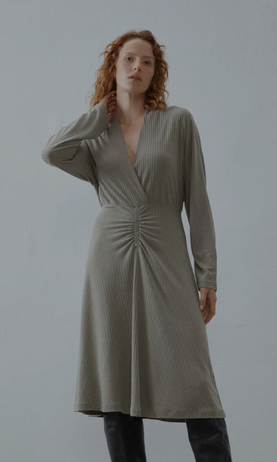 Rochie Anna Field pentru femei, kaki