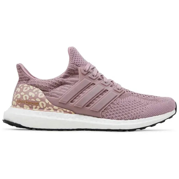 Adidas UltraBoost Sneakers Roz Pudrat cu Detalii Animal Print – Pantofi Sport