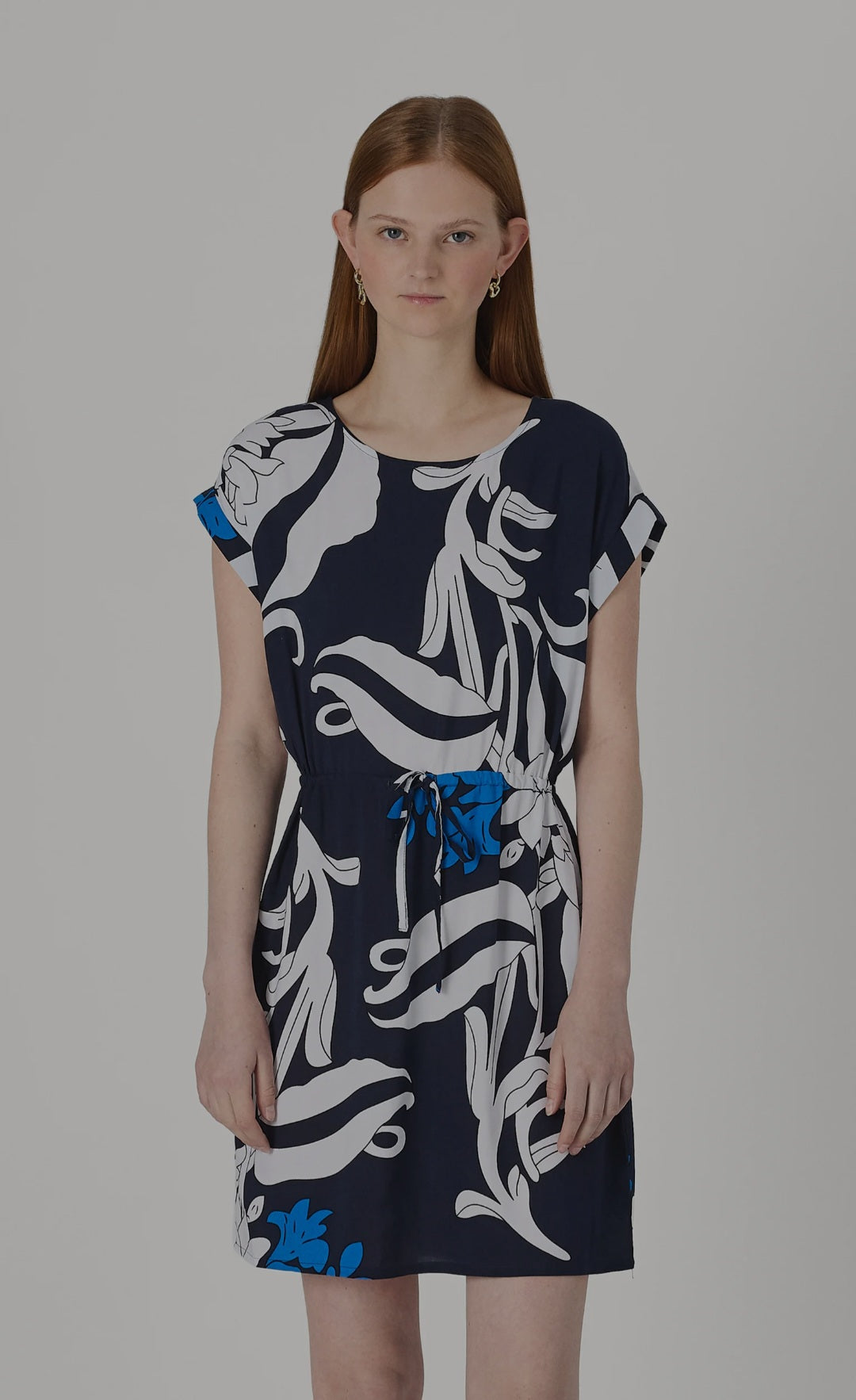 Rochie cu mâneci scurte, cu legături, scurtă Vero Moda pentru femei