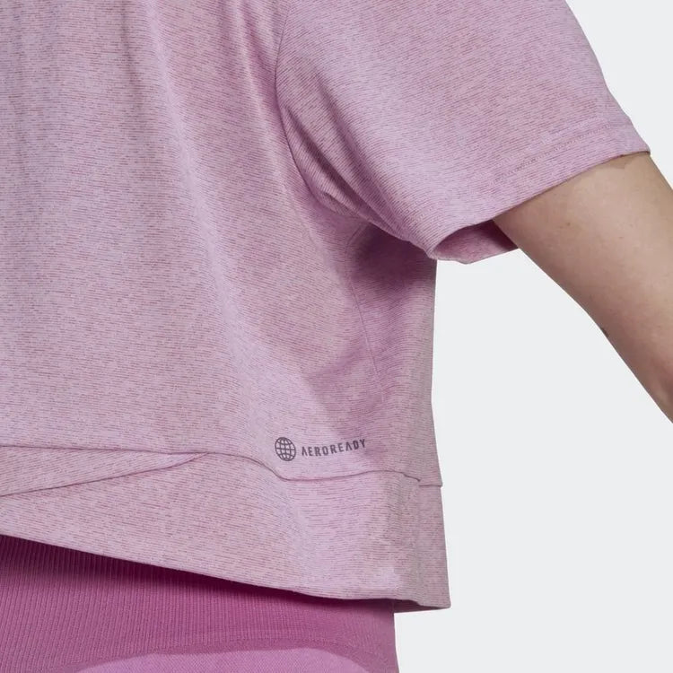 Tricou Adidas Crop Roz-Lila Femei