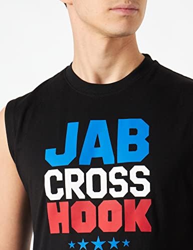 Maiou Adidas Boxing Jab Cross Hook Negru