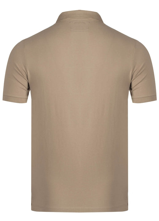 Tricou Polo Enrico Coveri Bărbați Bej