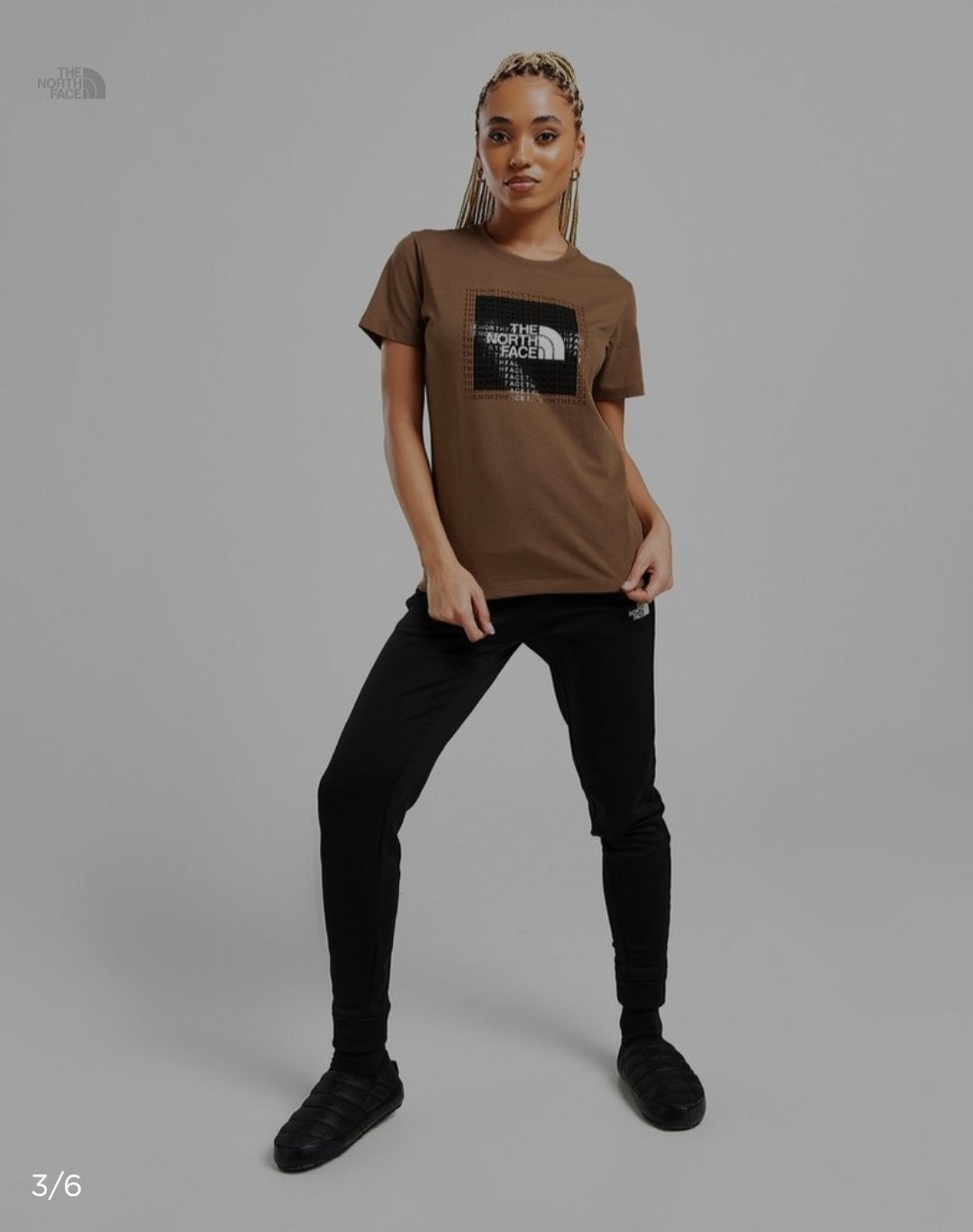 Tricou The North Face Dune Sky Logo Femei Maro