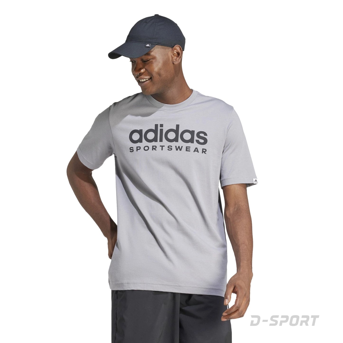 Tricou Adidas Sportswear Bărbați Gri