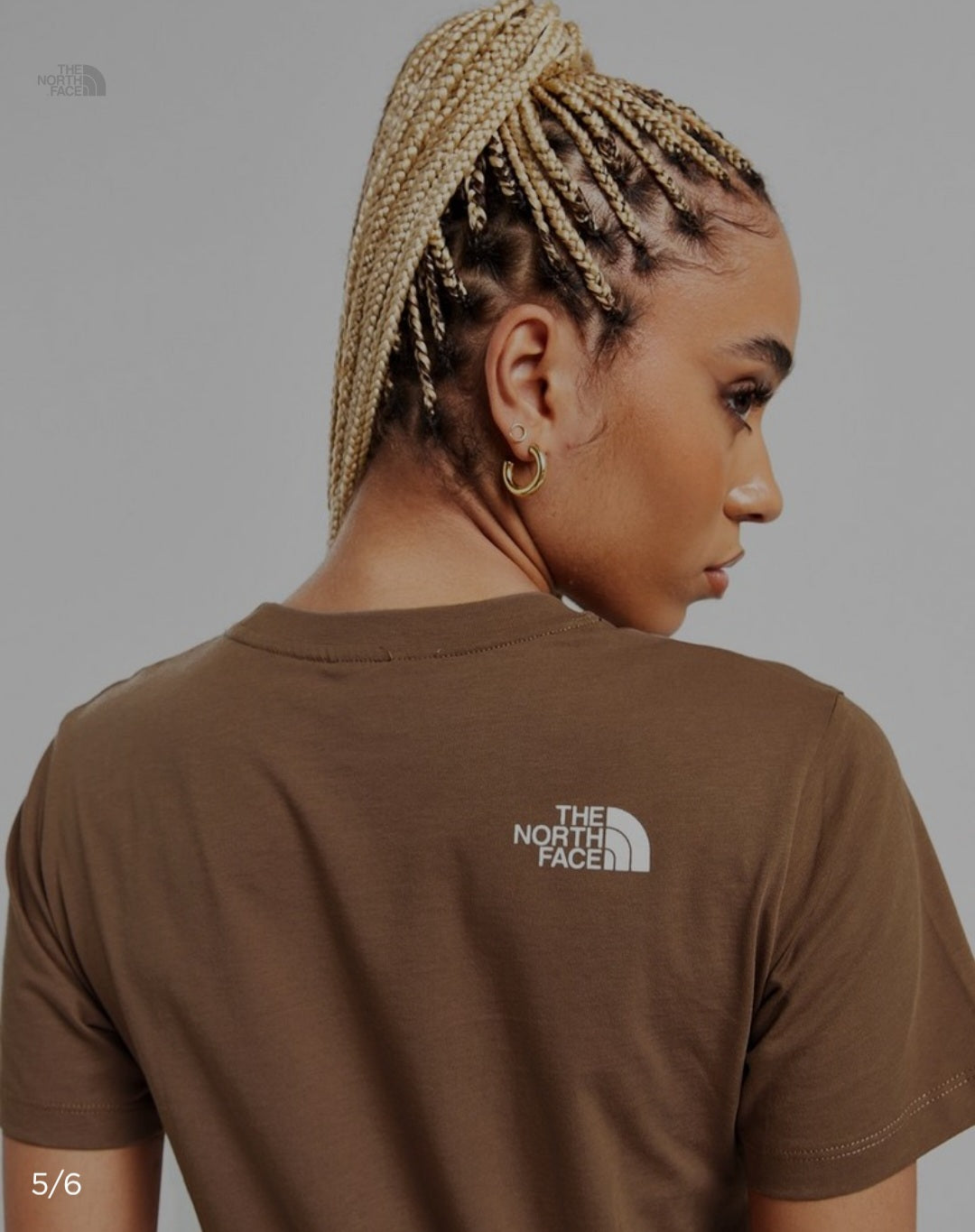 Tricou The North Face Dune Sky Logo Femei Maro
