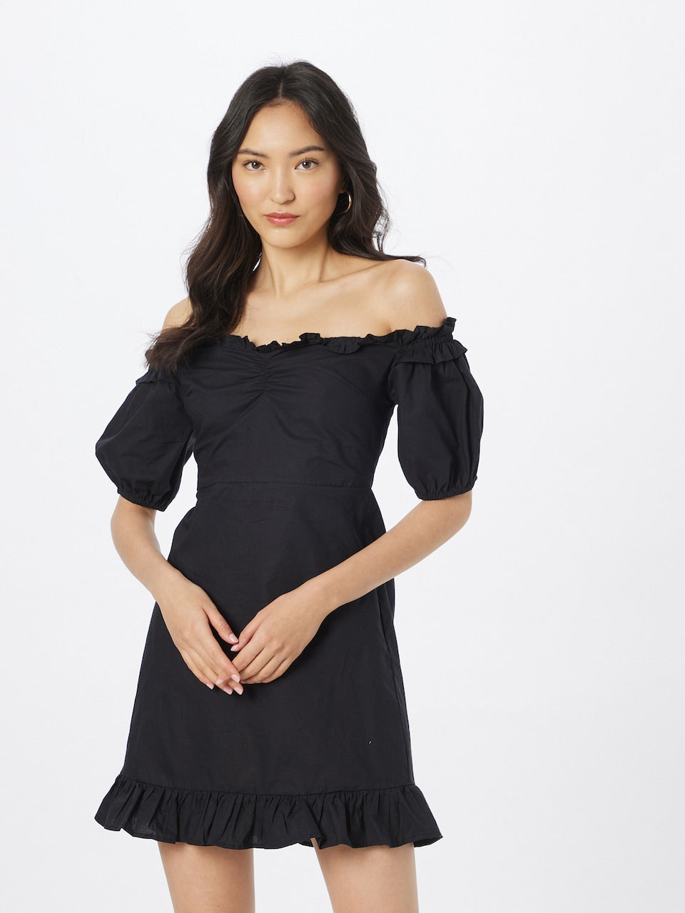 Rochie ruffle bardot mini Ruffle Bardot Dorothy Perkins pentru femei