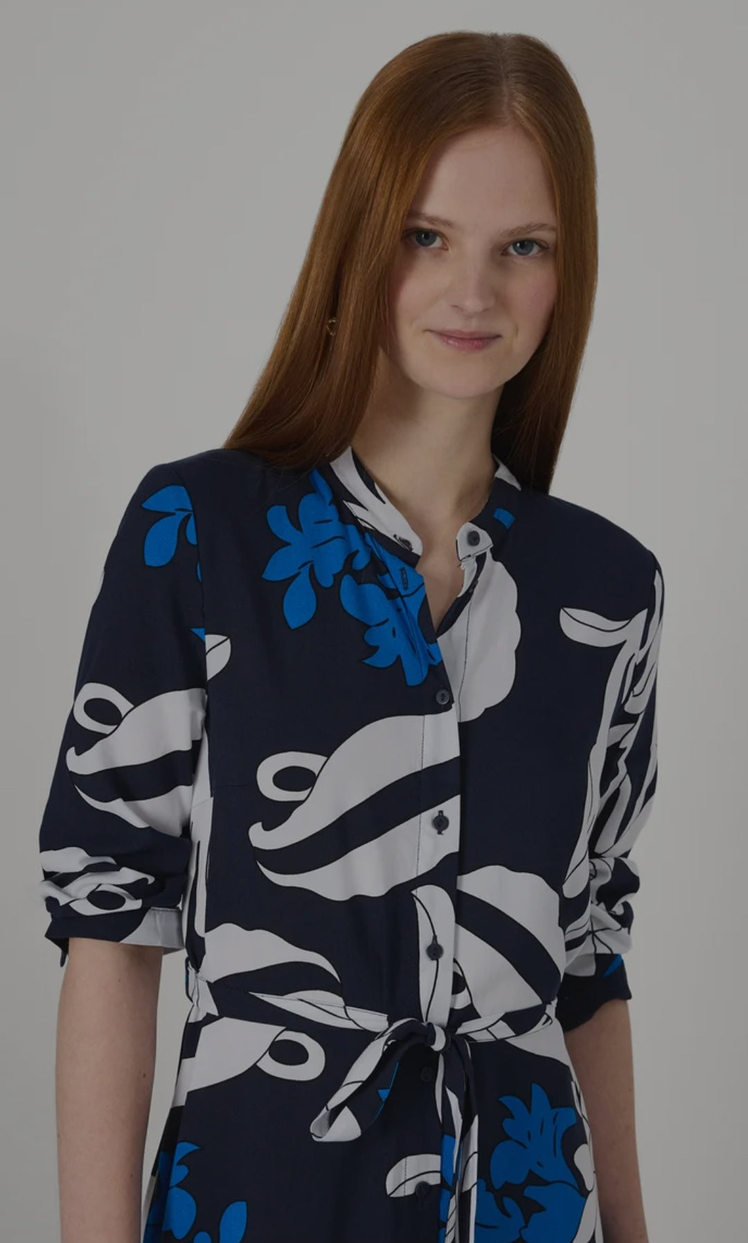 Rochie tip cămașă, cu mâneci 3/4 Vero Moda pentru femei