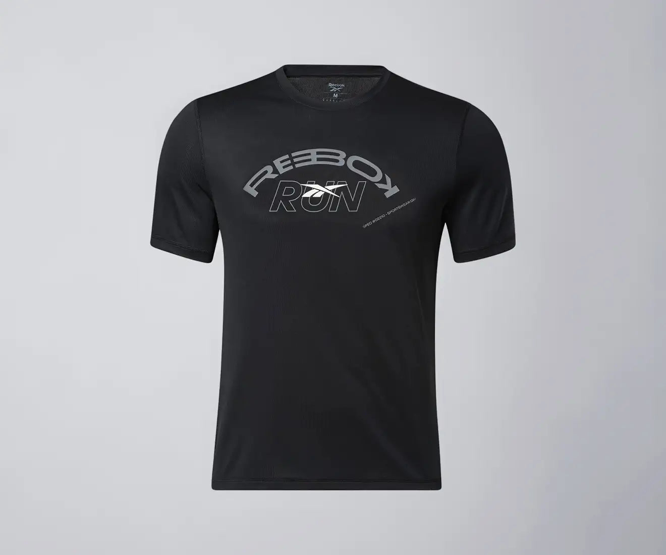 Tricou Reebok Run Bărbați Negru