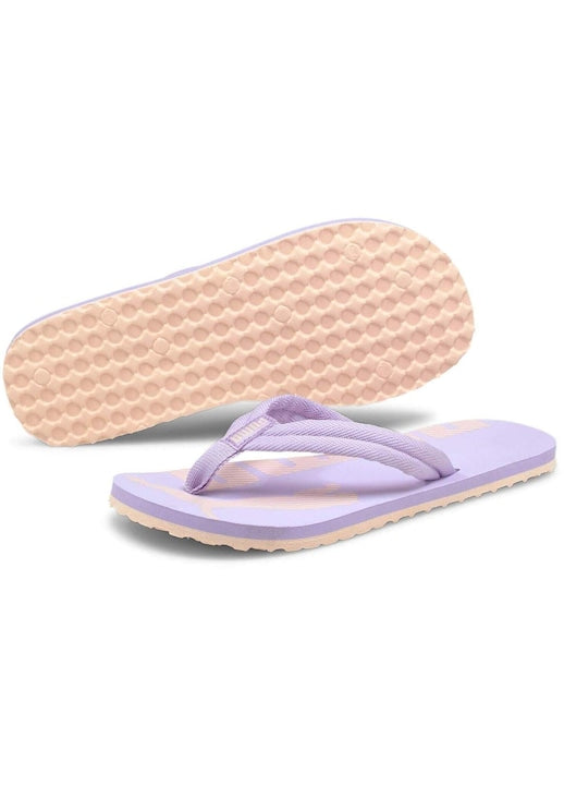 Șlapi Puma Epic Flip V2 Damă, Lila cu Detalii Roz Pal