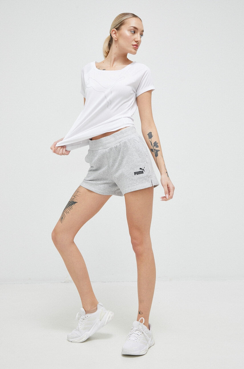 Tricou Puma Logo Outline Alb Femei