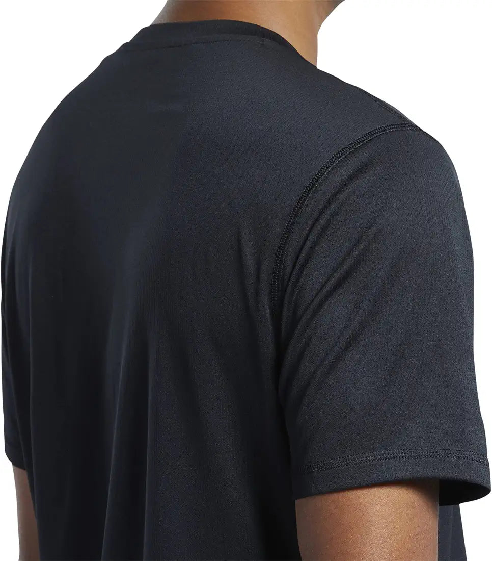 Tricou Reebok Run Bărbați Negru