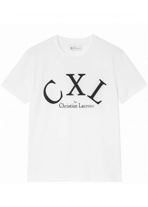 Tricou Christian Lacroix CXL Alb Bărbați