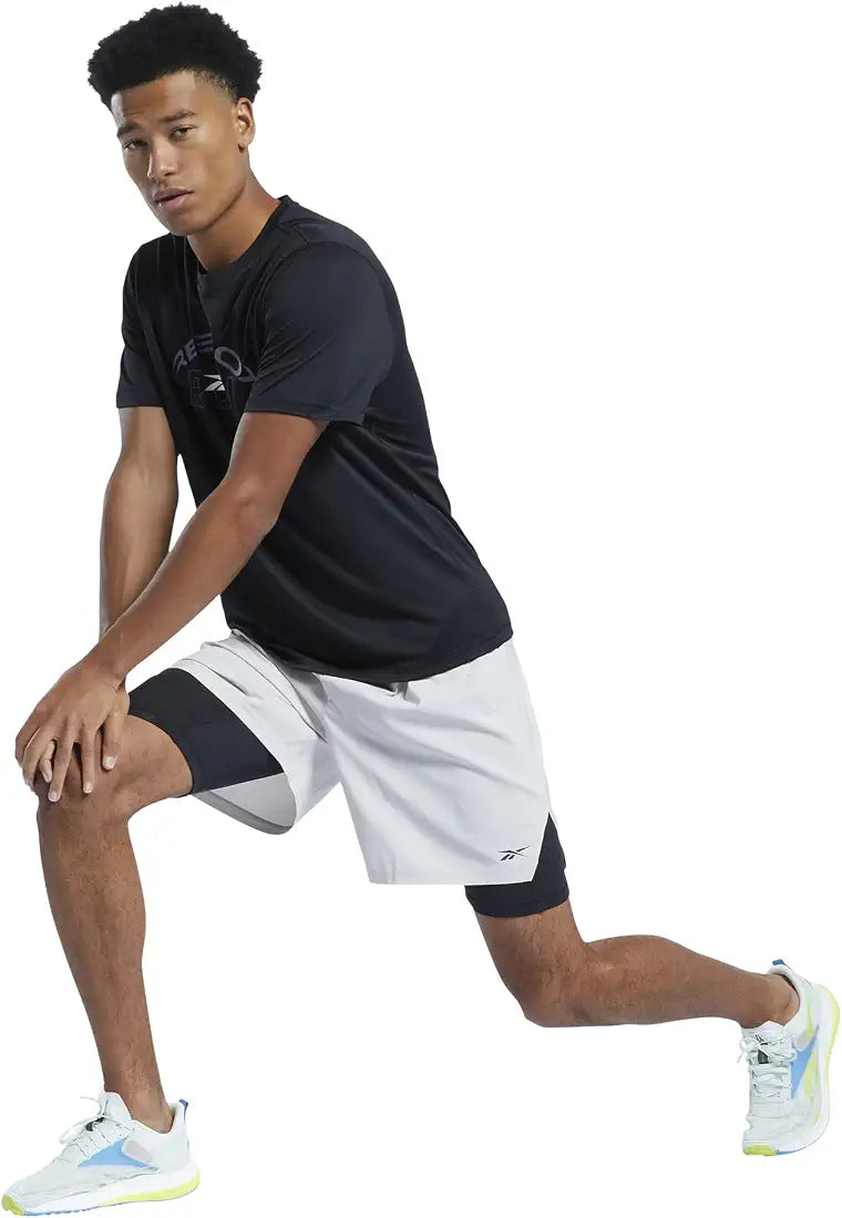 Tricou Reebok Run Bărbați Negru