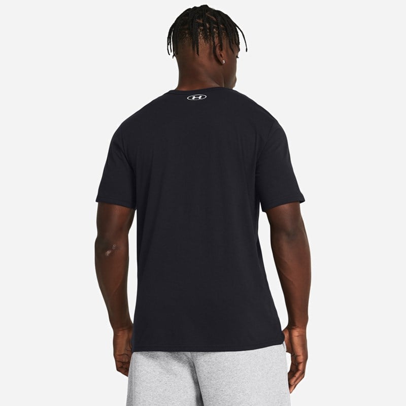 Tricou Under Armour Bărbați Negru cu Logo