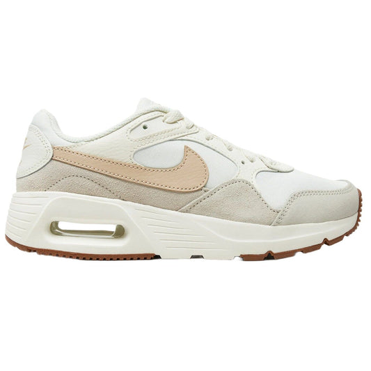 Pantofi Sport Nike Air Max SC Unisex – Bej, Crem și Gri Deschis, Piele Naturală și Material Sintetic