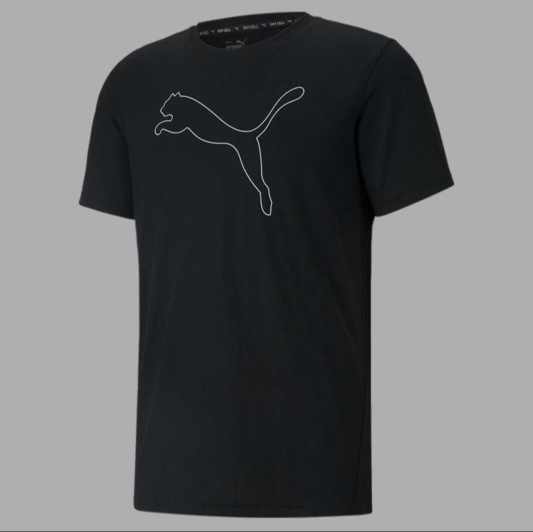Tricou Puma Cat Outline Negru Bărbați