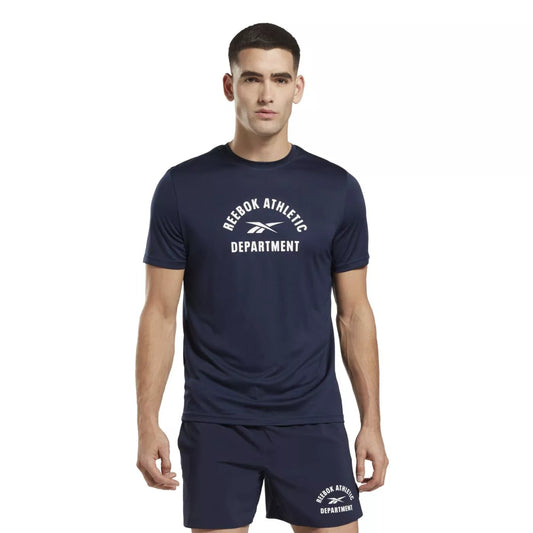 Tricou Sport Reebok Athletic Department Bărbați Bleumarin