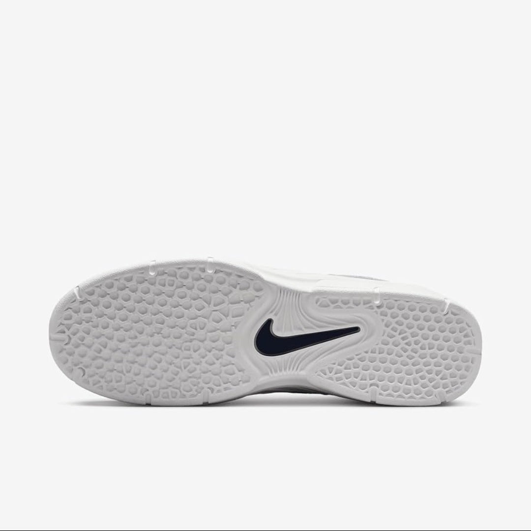 Pantofi Sport Nike SB Unisex Albi-Gri cu Bleumarin – Piele Naturală