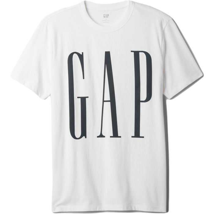 Tricou GAP Bărbați Alb cu Logo
