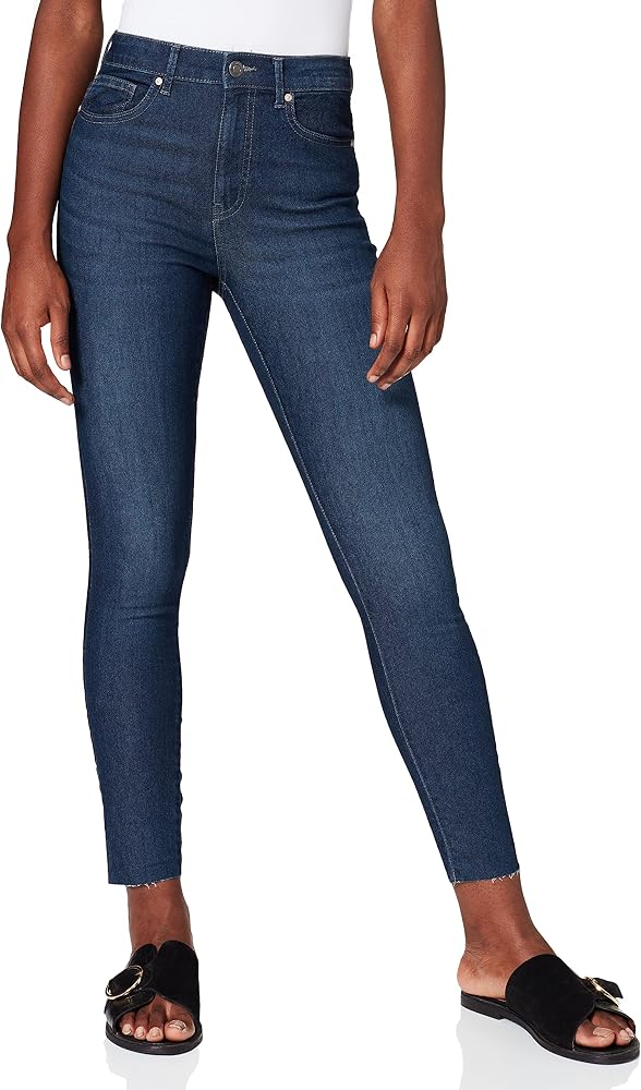 Blugi ONLY Onlblake Iris Life Ank Raw Dbd pentru femei