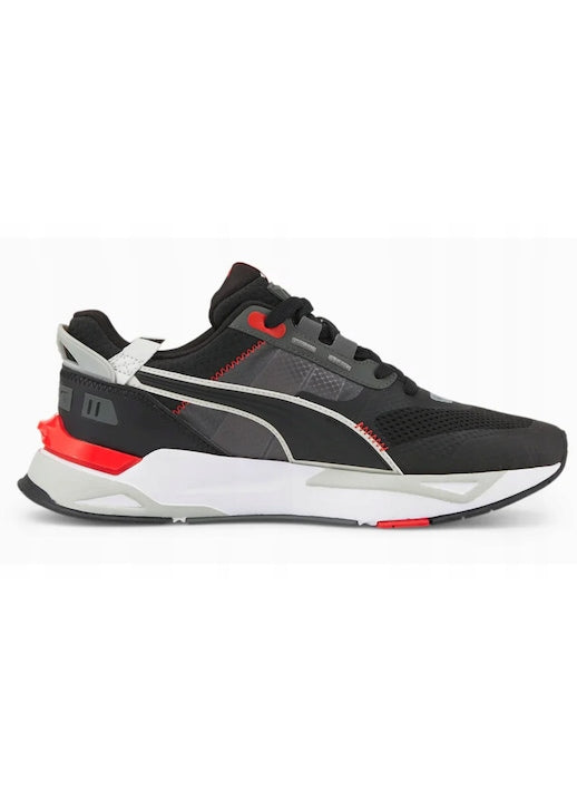 Sneakers Puma Performance Negri Unisex cu Accente Roșii și Gri