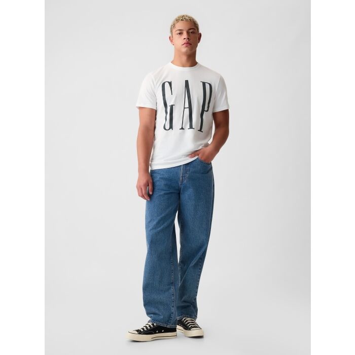 Tricou GAP Bărbați Alb cu Logo