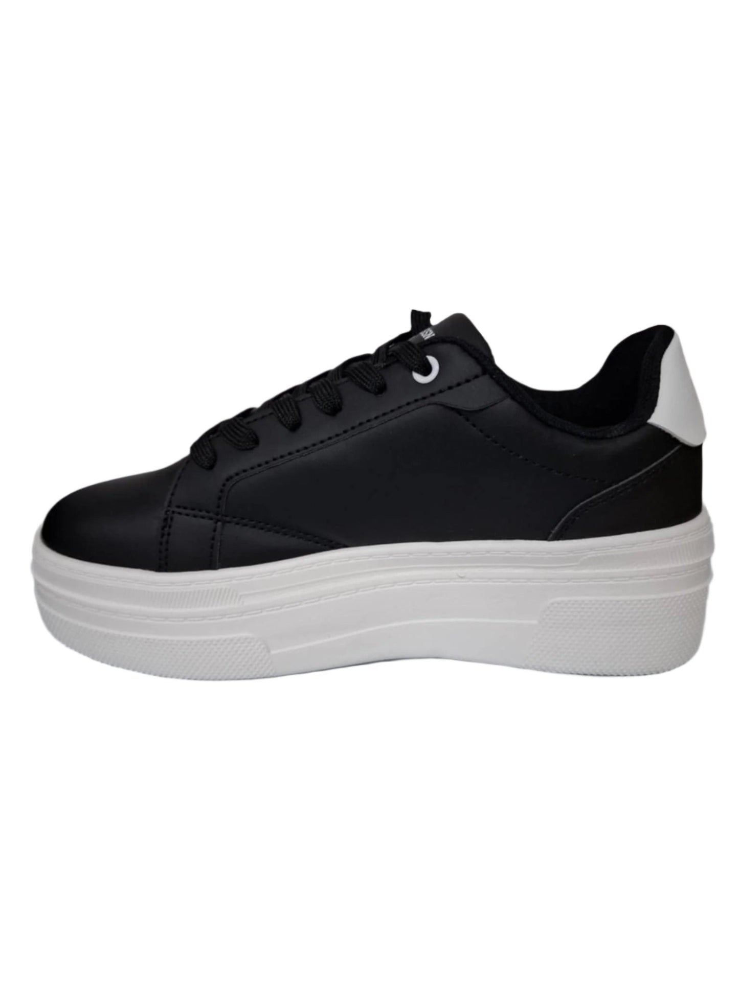 Sneakers U.S. Polo Assn. Platform Negri Damă cu Talpă Albă