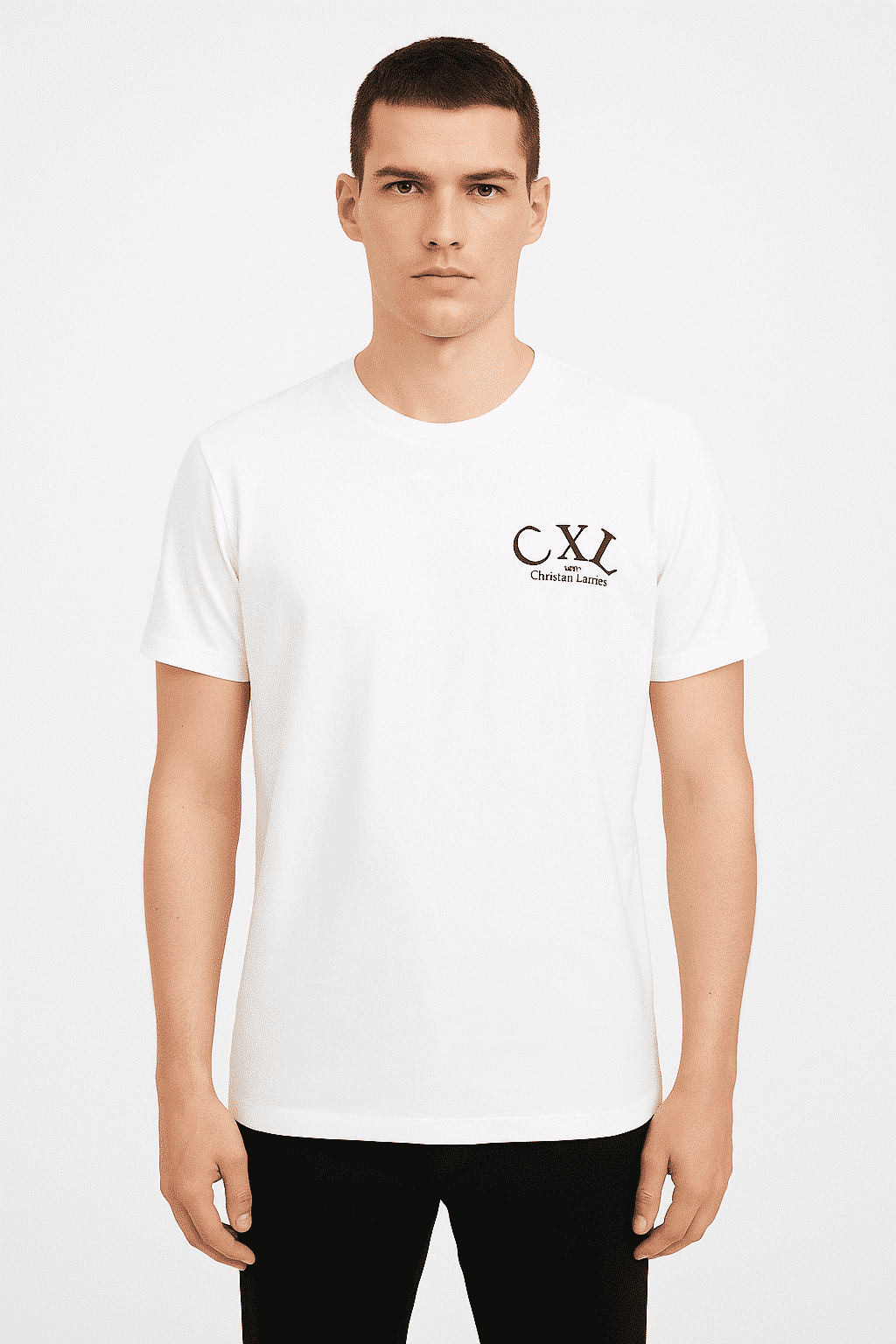 Tricou Christian Lacroix CXL Logo Alb Bărbați