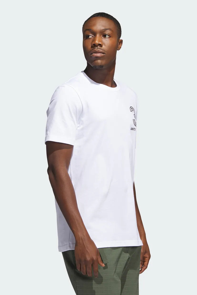 Tricou Adidas Adicross Bărbați Alb