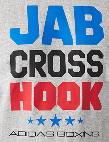 Maiou Adidas Boxing Jab Cross Hook Gri