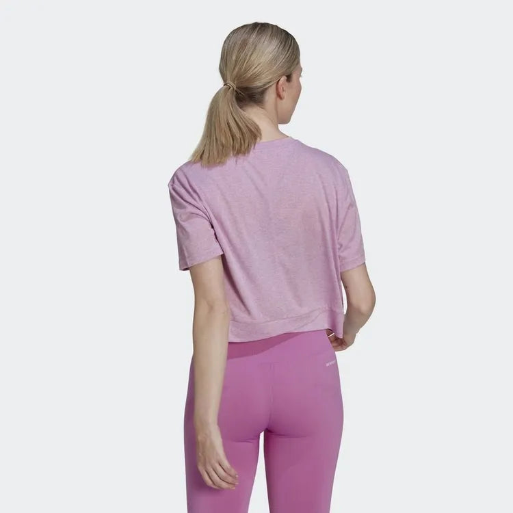 Tricou Adidas Crop Roz-Lila Femei