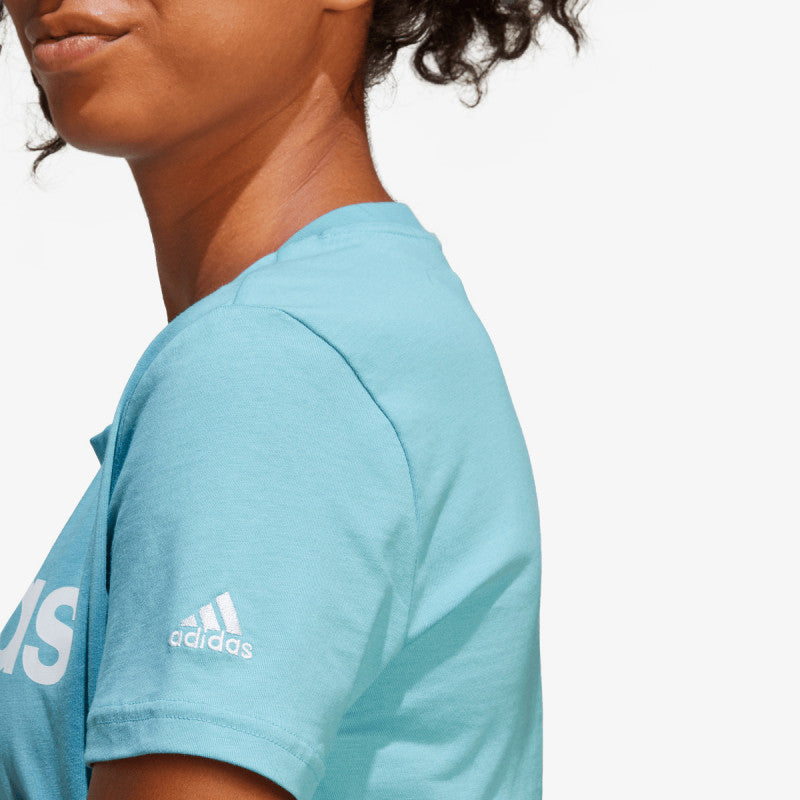 Tricou Adidas Essentials Logo Albastru Damă