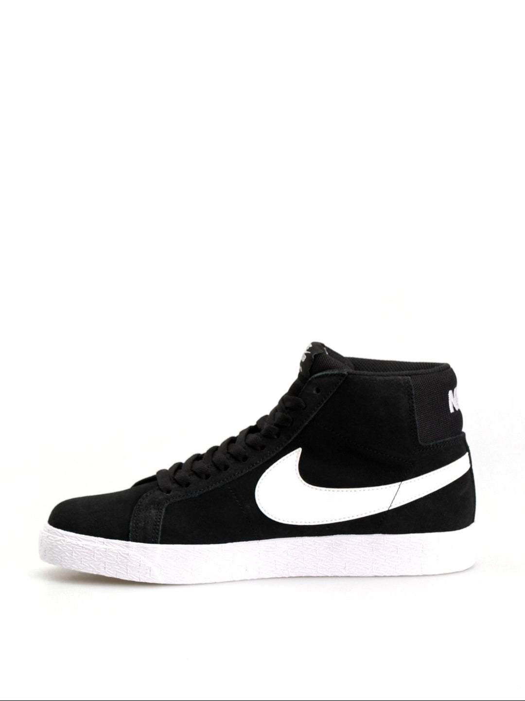 Nike SB Blazer Mid – Sneakers Unisex din Piele Întoarsă Negru/Alb