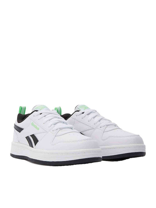 Reebok Sneakers Unisex Alb cu Detalii Negre și Verzi