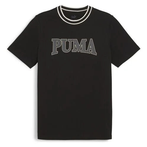 Tricou Puma Bărbați Negru cu Logo