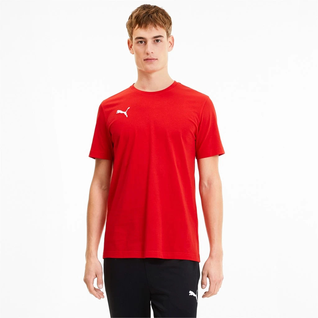 Tricou Puma Essentials Logo Roșu Bărbați