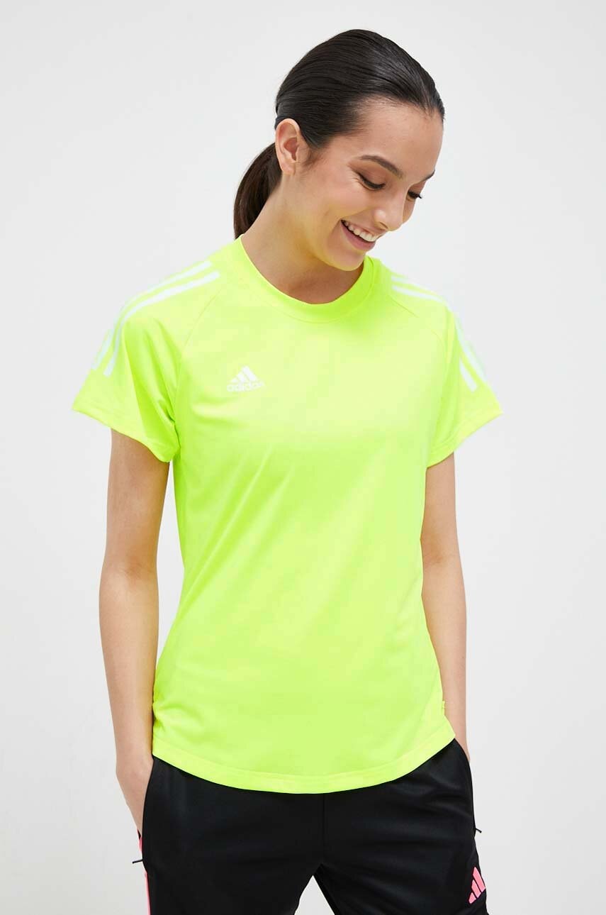 Tricou Adidas Performance Verde Neon Femei