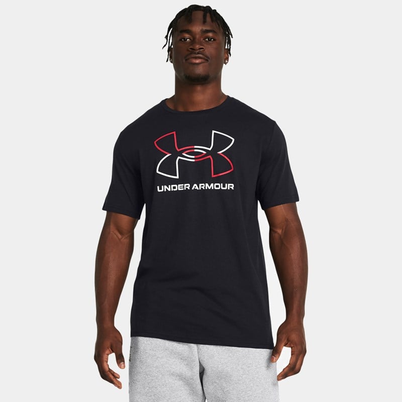 Tricou Under Armour Bărbați Negru cu Logo