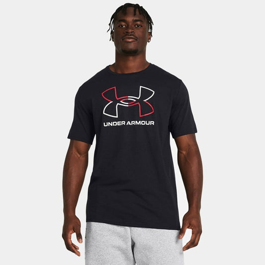 Tricou Under Armour Bărbați Negru cu Logo