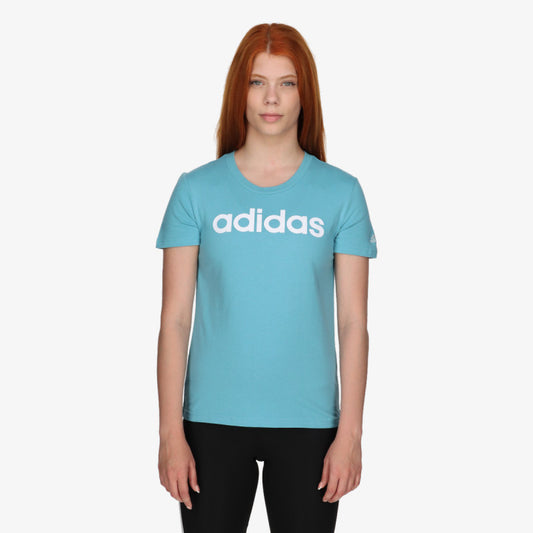 Tricou Adidas Essentials Logo Albastru Damă