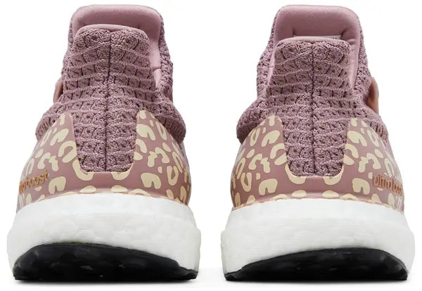 Adidas UltraBoost Sneakers Roz Pudrat cu Detalii Animal Print – Pantofi Sport