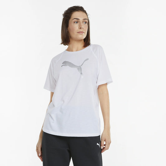 Tricou Puma Logo Alb Femei