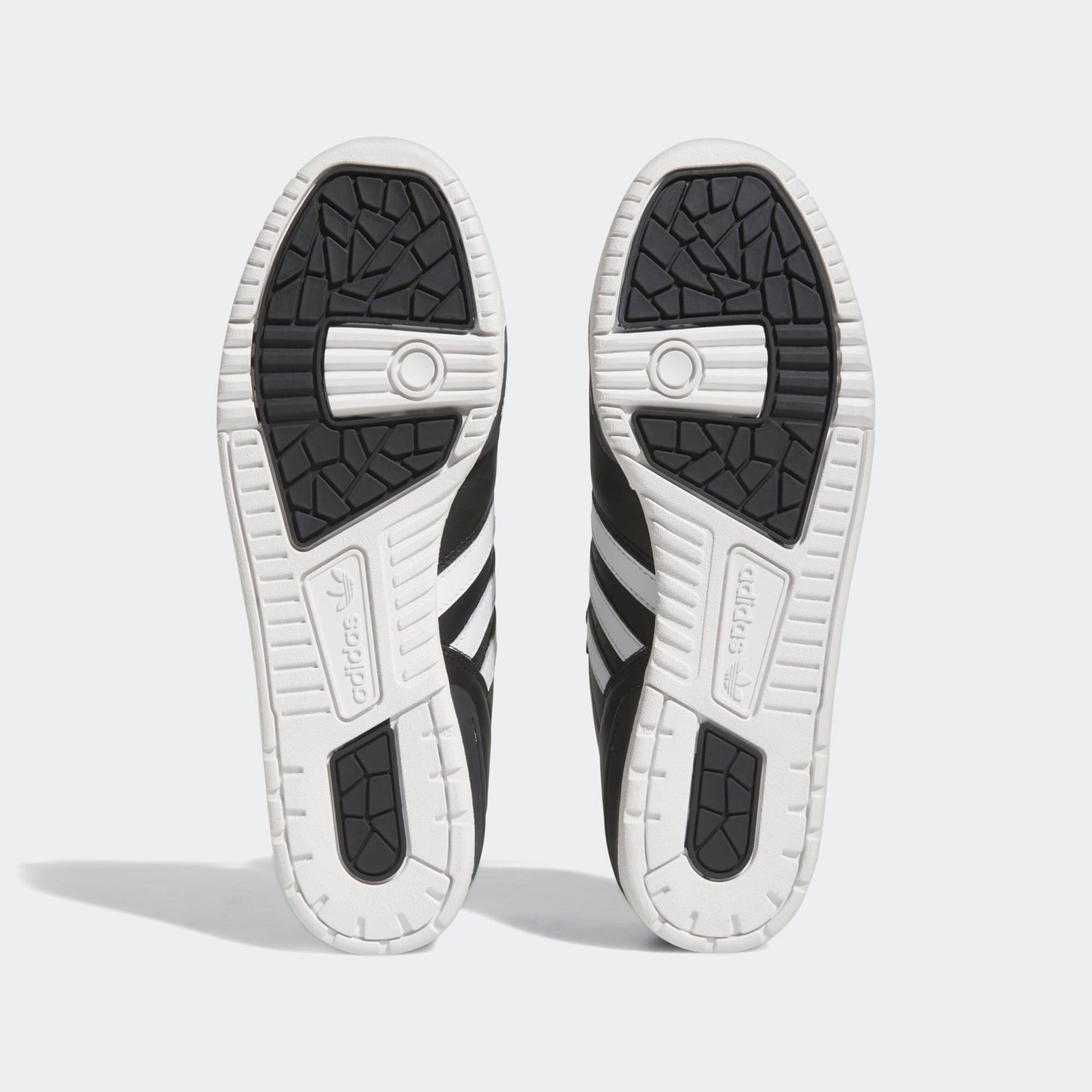 Adidas Originals Sneakers Unisex Negru/Alb din Piele Naturală și Material Sintetic