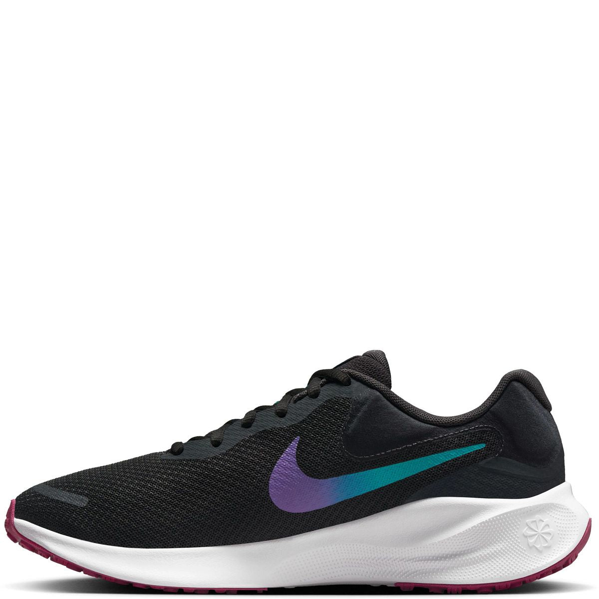 Nike Revolution Sneakers Unisex Negri cu Logo Multicolor – Pantofi Sport