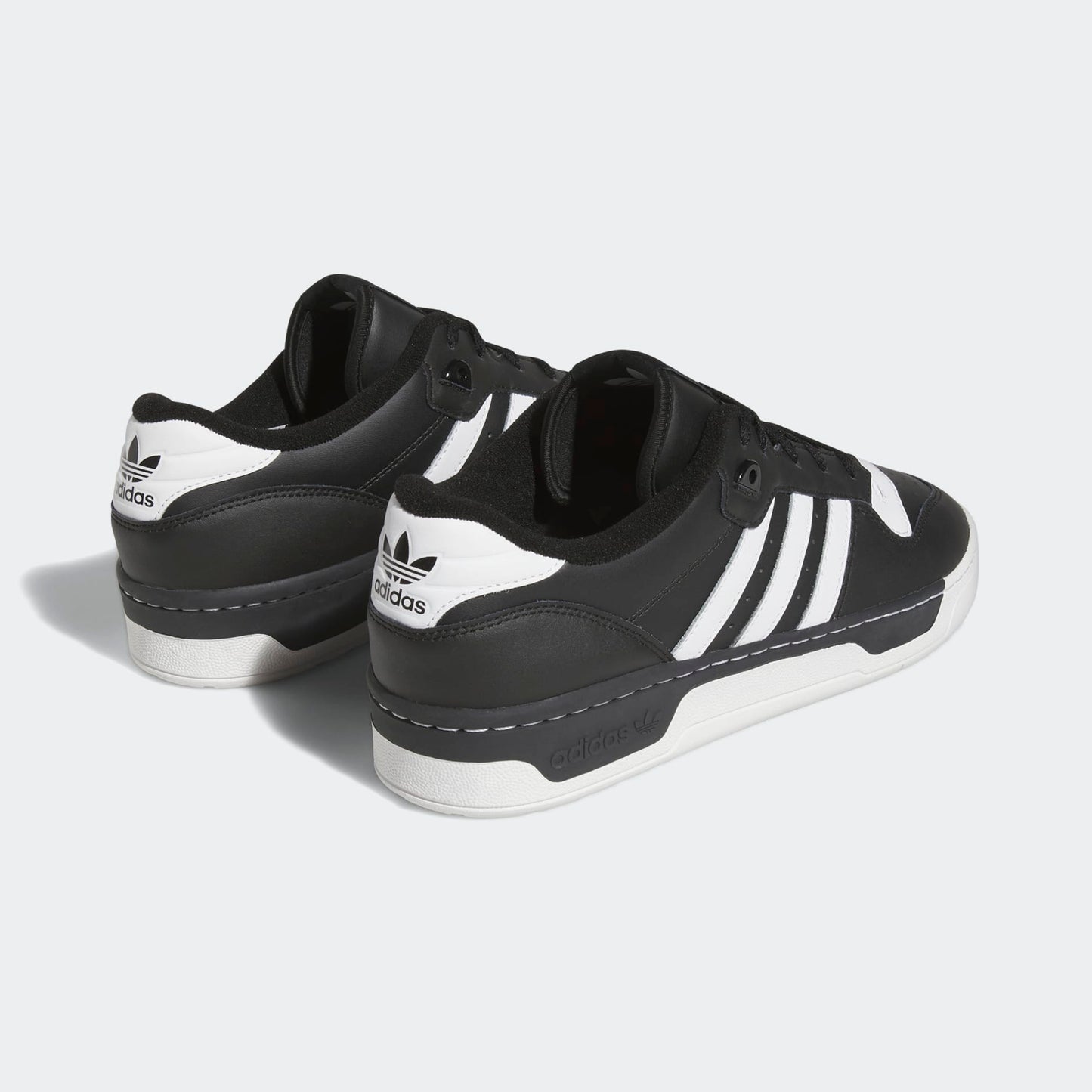 Adidas Originals Sneakers Unisex Negru/Alb din Piele Naturală și Material Sintetic