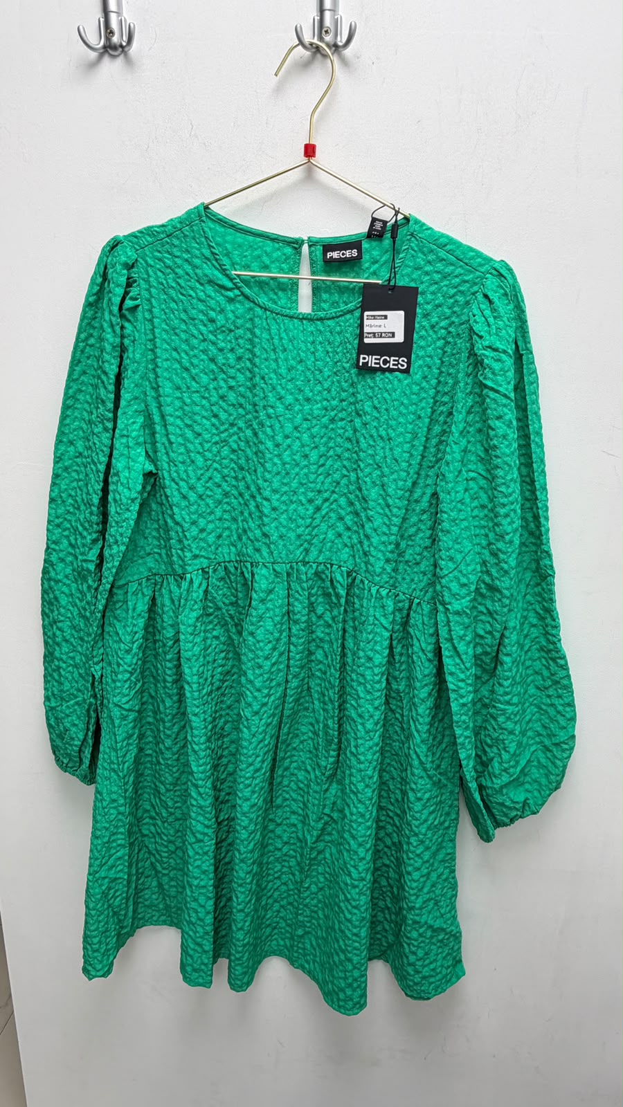 Rochie Mini Pieces Verde Smarald Damă