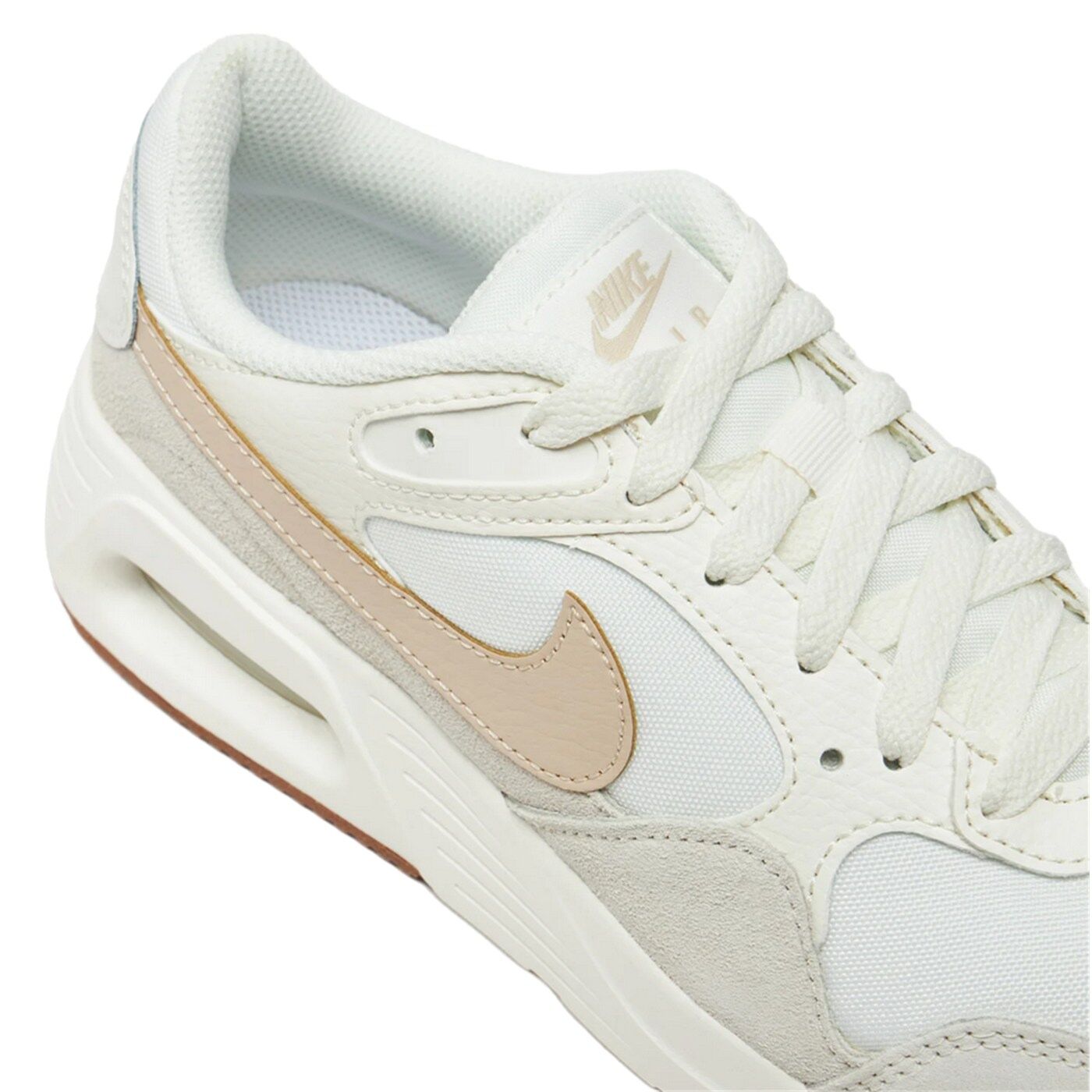 Pantofi Sport Nike Air Max SC Unisex – Bej, Crem și Gri Deschis, Piele Naturală și Material Sintetic